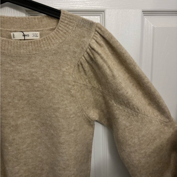 Mango puff sleeve light sweater - Picture 1 of 5